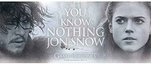 ABYstyle-ABYMUG184 Marvel Game of Thrones Large You Know Nothing Mug for Adults ABYMUG184