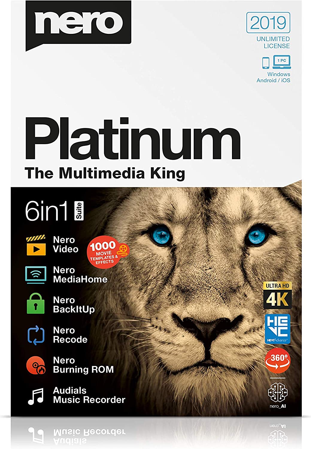 Nero Platinum 2019 Box Box Platinum