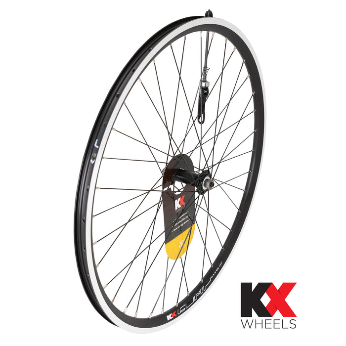 KX MTB 26" Doublewall Q/R Wheel Rim Brake (Front) - Silver