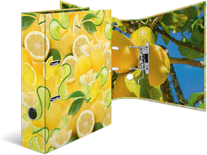 HERMA Fruit Cocktail Motivordner Zitrone 7,0 cm DI