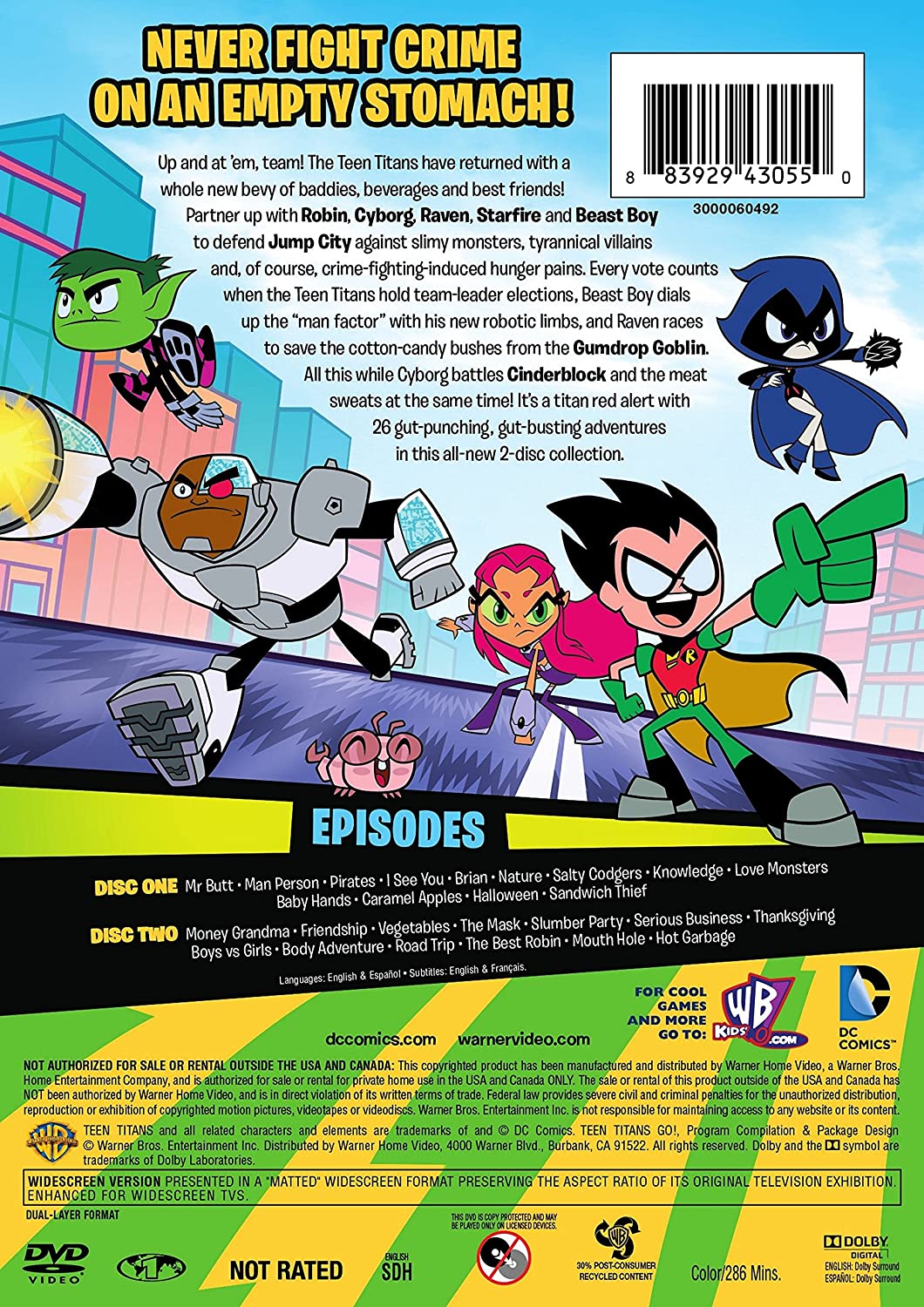 Teen Titans Go! Appetite For Disruption: Season 2, Part 1