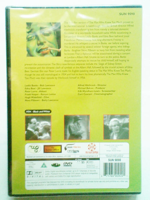 The Man Who Knew Too Much - Alfred Hitchcock (1934)