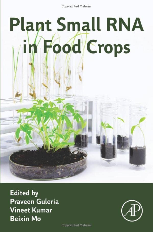 Plant Small RNA in Food Crops
