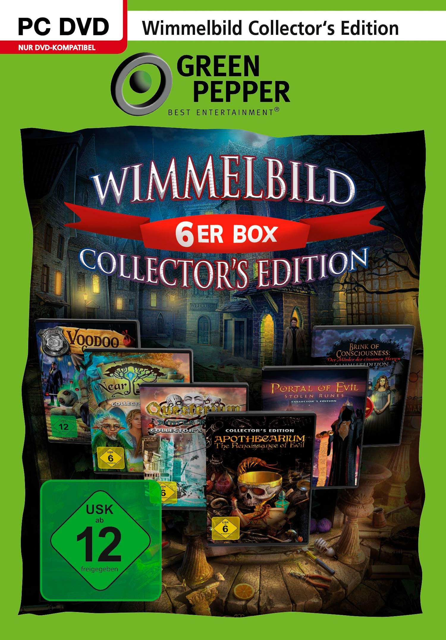 Green Pepper:  Wimmelbild 6er Box Collectors Editi