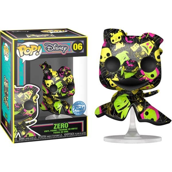 Funko Disney POP! Artist Series Vinyl figurine TNBC BLKT - Zero Special Edition 9 cm
