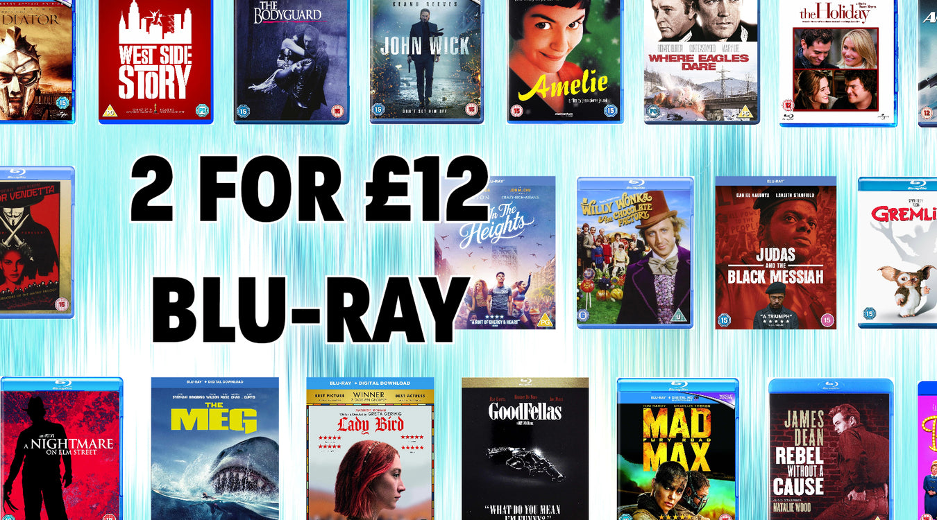 2 for £12 Blu-ray