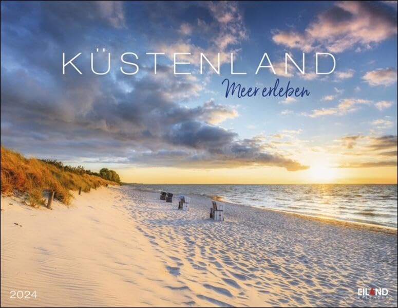 Monats-Wandkalender Kustenland, Meer erleben 2024