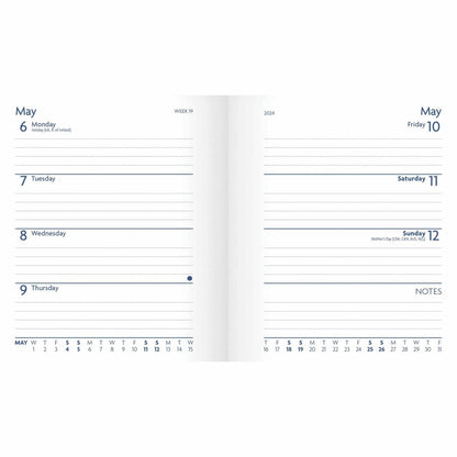 2024 Fashion Diary Bees Square Pocket
