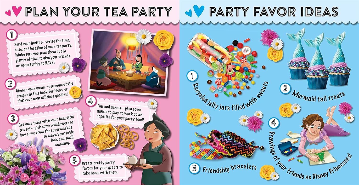 Disney Princess Storybook Tea Party Playset