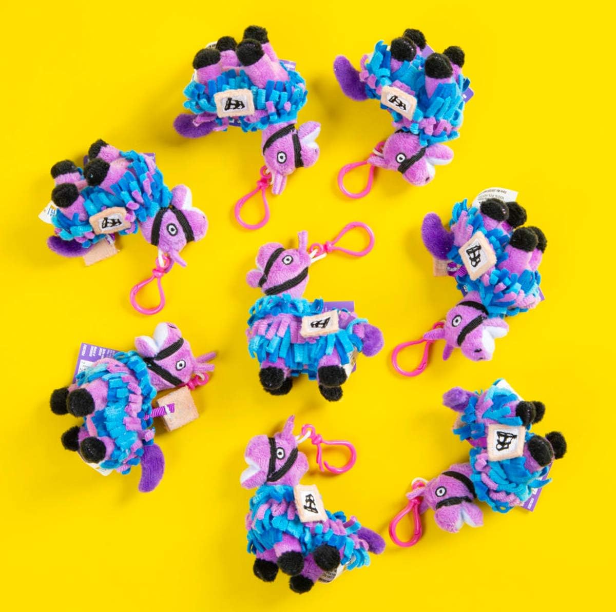 Fortnite Lama Peluche Con Portachiavi 7Cm (Assortimento)