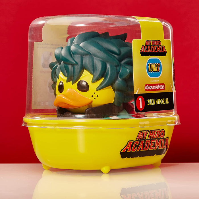 TUBBZ My Hero Academia Izuku Midoriya (Deku) Collectable Duck Vinyl Figure - Official My Hero Academia Merchandise - TV, Movies & Video Games - Limited Edition