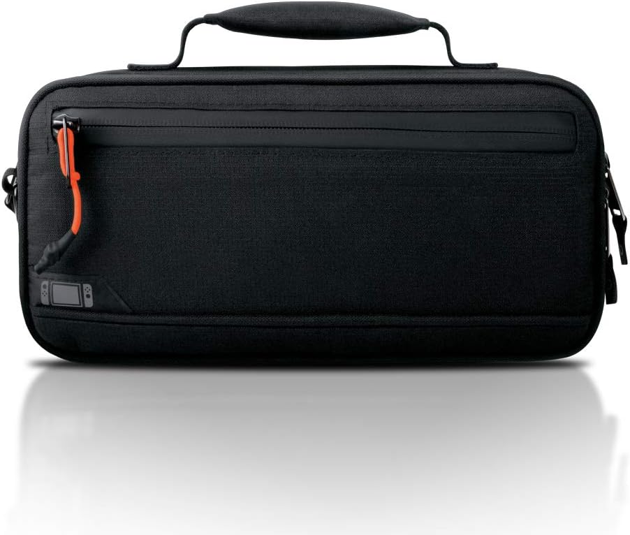 bionik BNK-9030 Commuter Reinforced Tactile Bag for Nintendo Switch and Accessories, Black