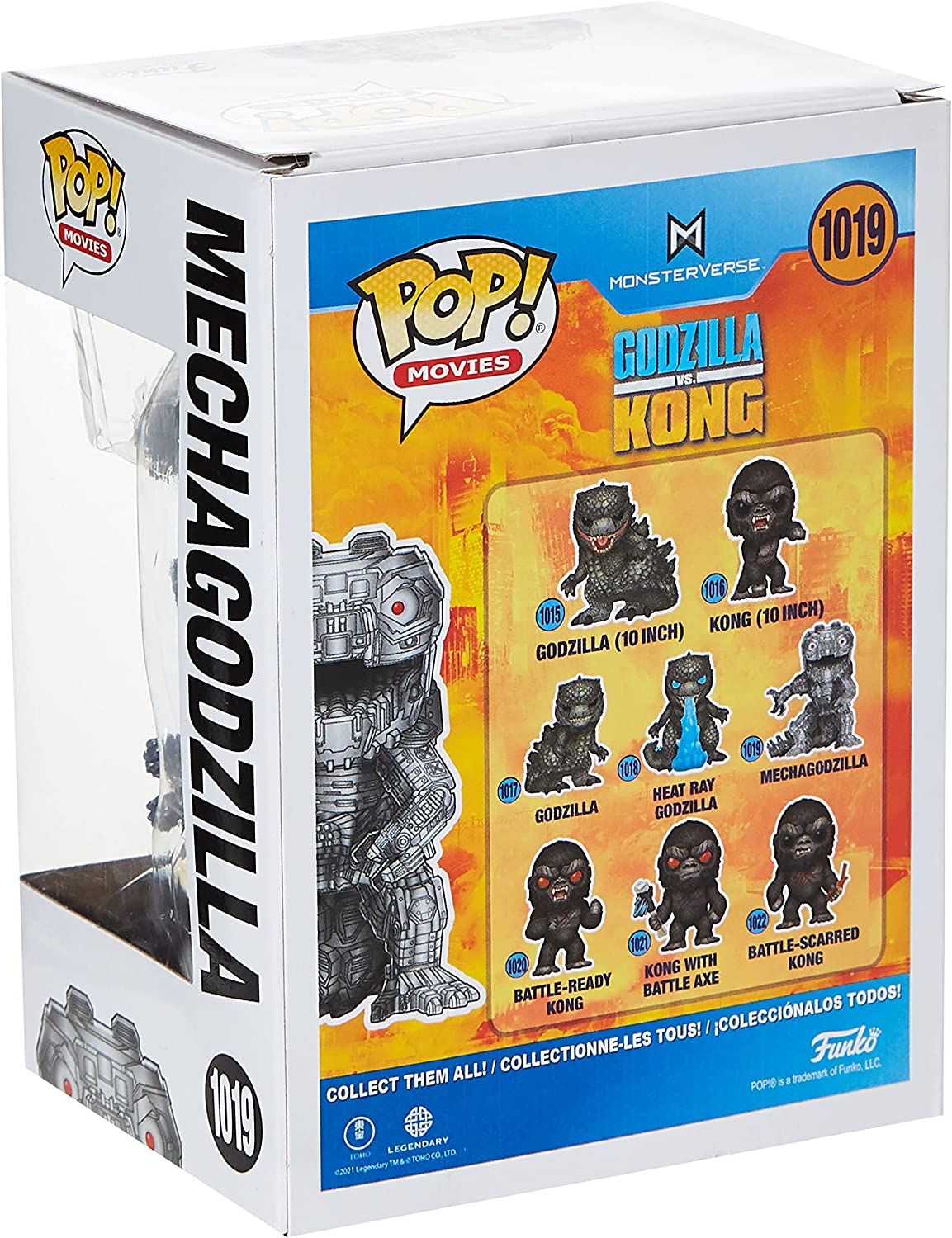 POP Movies: Godzilla Vs Kong- MechaGodzilla, Multicolor, Standard