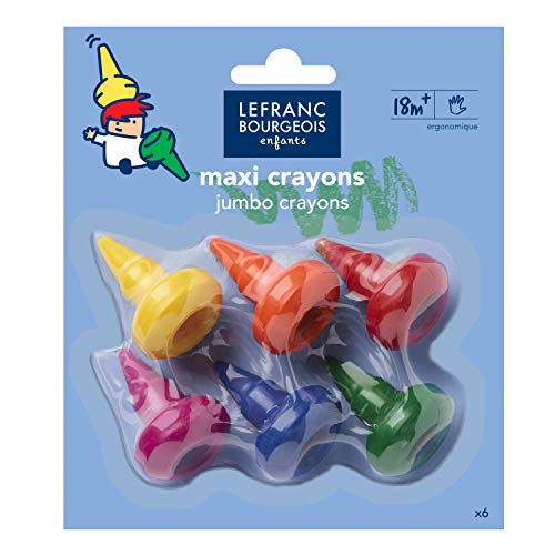 L&B ASSORTIMENT Baby Crayon Education 6 Crayons