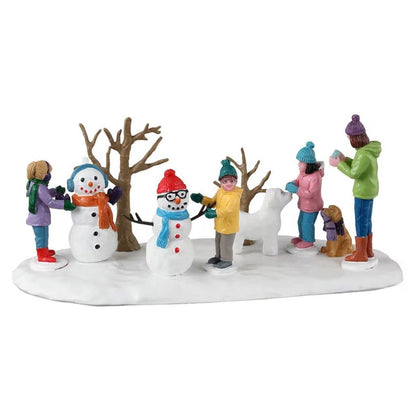 Lemax Village Collection Snowmen Friends
