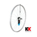 KX Road 27 x 1 1/4" Singlewall Q/R Screw On Wheel Rim Brake in Silver (Rear)