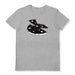 SPACEY GRACEY (SPACE PIZZA) SPORTS GREY UNISEX T-SHIRT