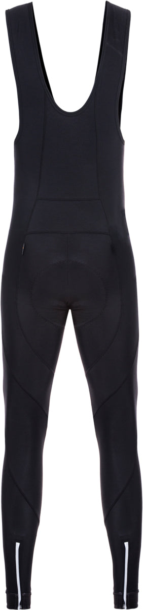 Funkier Polar Active Thermal Microfleece Bib Tights in Black (S-976-W-B14) - Large