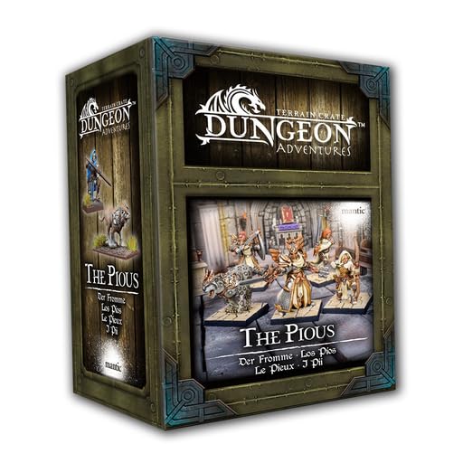 Mantic Entertainment. Terrain Crate Dungeon Adventures The Pious. MGTC220 Unassembled and unpainted.