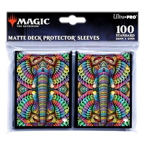Ultra Pro - The Lost Caverns of Ixalan 100ct Deck Protector® Sleeves Quintorius Kand for Magic: The Gathering, Protect MTG Cards from Scuffs & Scratches, Standard Size Card Sleeve Protector