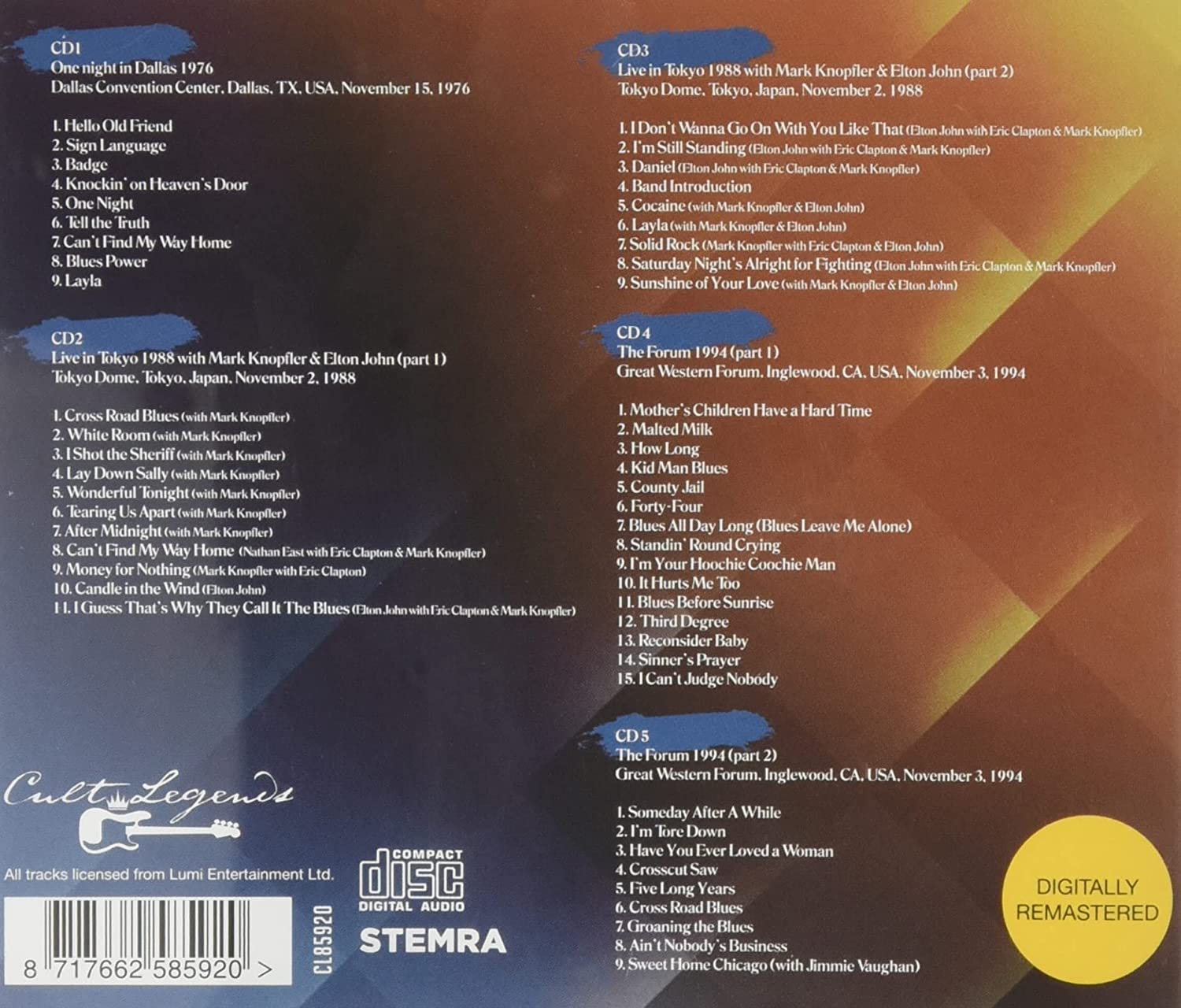 Broadcast Collection 1976 - 1994