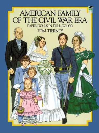 American Family of the Civil War Era Paper Dolls