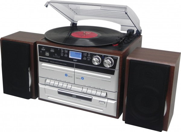 soundmaster MCD5550DBR HiFi-Anlage 2x 2,5 W (RMS)