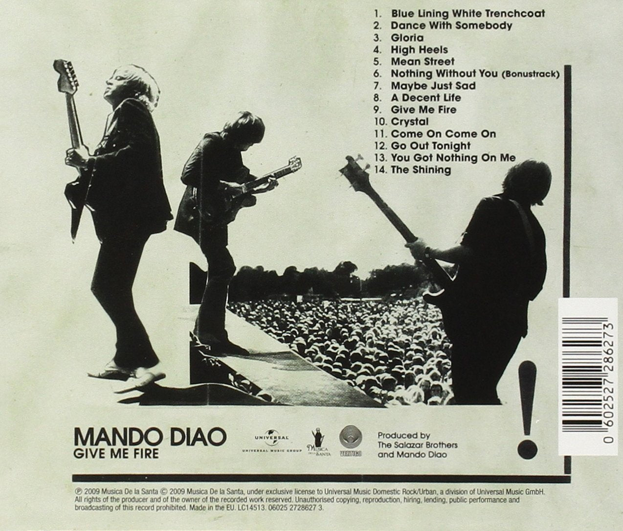 Mando Diao - Give Me Fire (new Version)