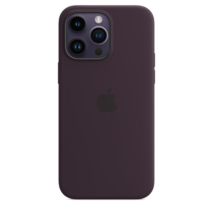 Apple - Back Cover For Mobile Phone - With Magsafe - Silicone - Elderberry - For Iphone 14 Pro Max
