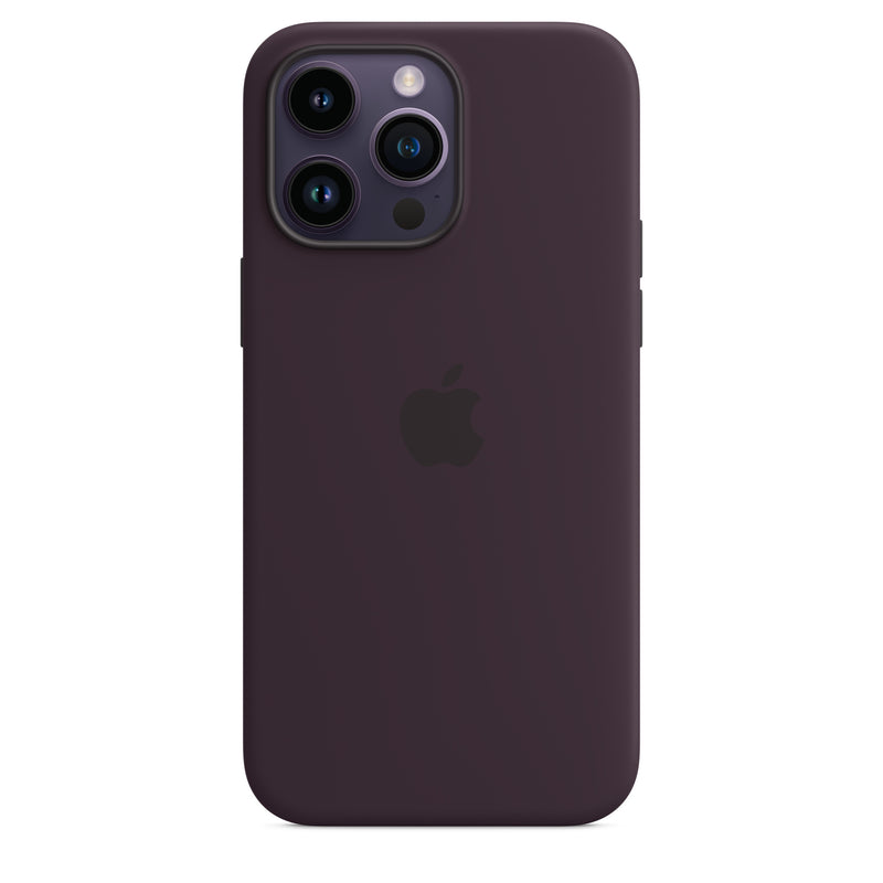Apple - Back Cover For Mobile Phone - With Magsafe - Silicone - Elderberry - For Iphone 14 Pro Max