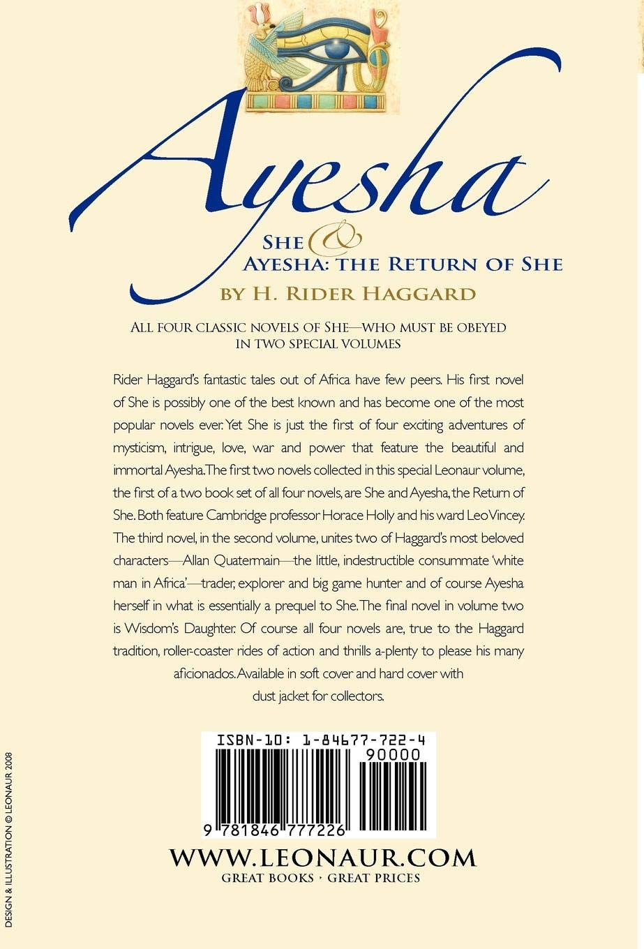 The First Book of Ayesha-She & Ayesha