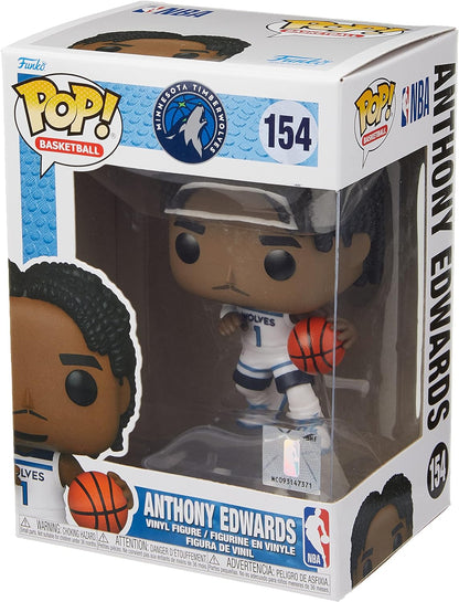Funko POP! NBA: Timberwolves - A. Anthony Edwards - Collectable Vinyl Figure - Gift Idea - Official Merchandise - Toys for Kids & Adults - Sports Fans - Model Figure for Collectors and Display
