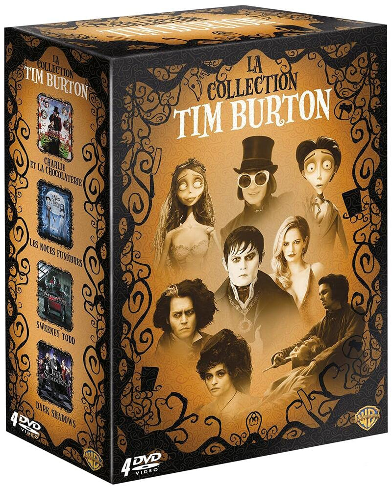 La Collection Tim Burton - Charlie et la chocolaterie + Les noces funèbres + Sweeney Todd + Dark Shadows