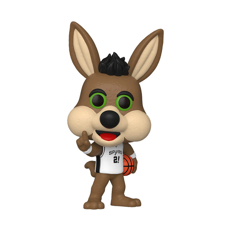 Funko POP Pop! NBA Mascots: San Antonio - The Coyote Multicolor One Size 1 Count (Pack of 1)