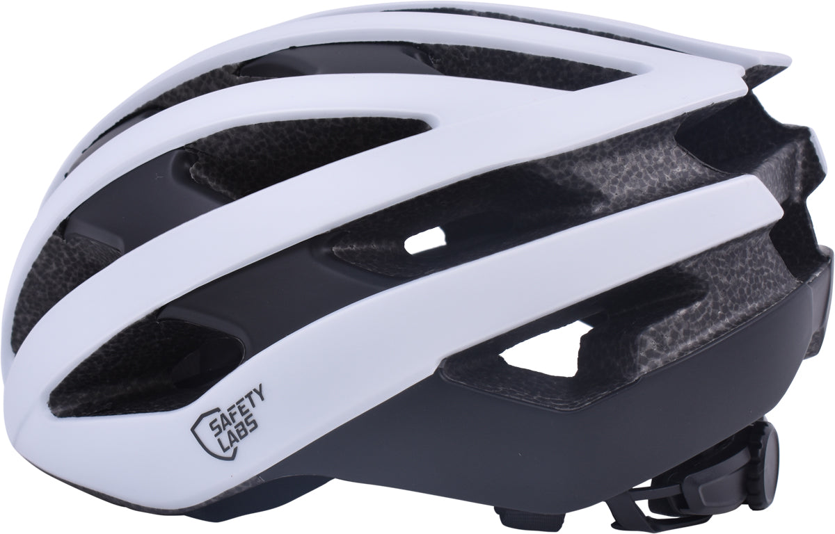 Safety Labs Eros Elite Road Inmold Helmet in White - Medium (54-58cm)