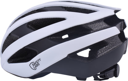 Safety Labs Eros Elite Road Inmold Helmet in White - Medium (54-58cm)