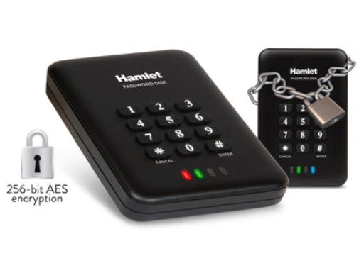 Hamlet HEXD25U3KK storage drive enclosure HDD/SSD enclosure Black 2.5"