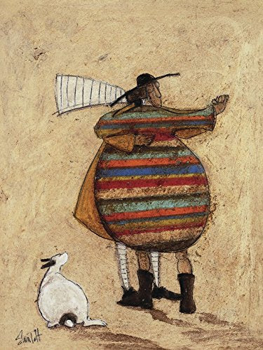 Sam Toft: Pyramid - Dancing Cheek To Cheeky (Stampa Su Tela 30X40 Cm)