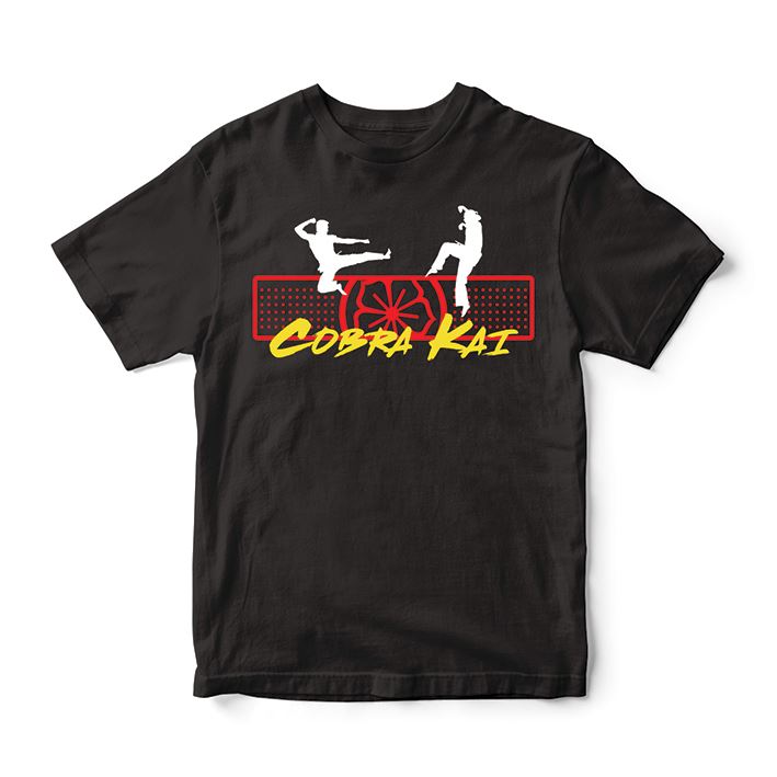 Cobra Kai (Face Off) *Not available in the UK* Black Short Sleeve