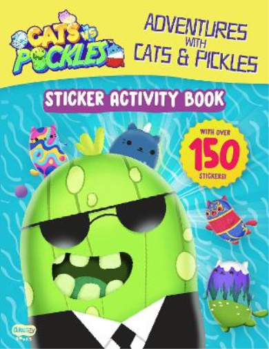 Adventures with Cats & Pickles: Sticker Activity Book