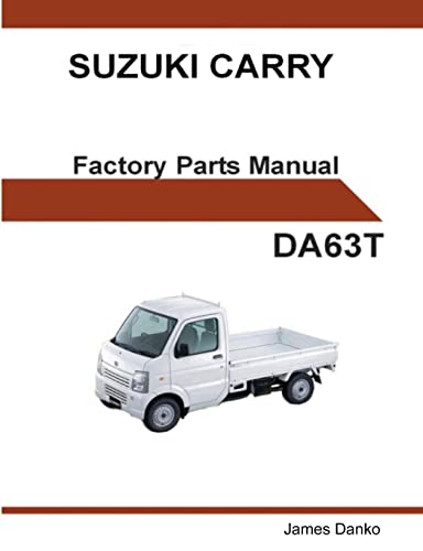 Suzuki Carry Da63t English Factory Parts Manual