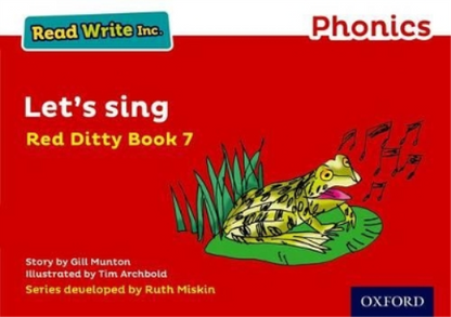 Read Write Inc. Phonics: Red Ditty Book 7 Let's Sing