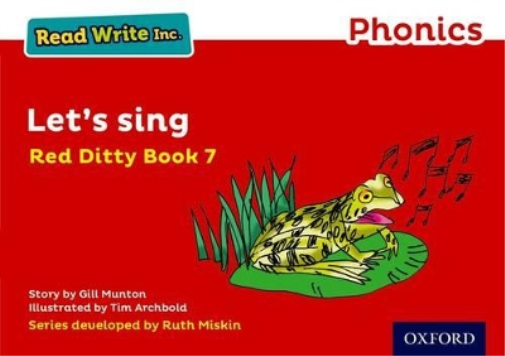 Read Write Inc. Phonics: Red Ditty Book 7 Let's Sing