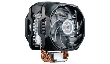 Cooler Master MasterAir MA610P RGB CPU Air Cooling System, 2 x RGB MasterFan 120 Air Balance Fans in Push-Pull Configuration,6 Heat Pipes,Improved Contact Plate,Universal Compatibility,RGB Controller