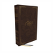 NRSVCE, Illustrated Catholic Bible, Genuine leather over board, Brown, Comfort Print