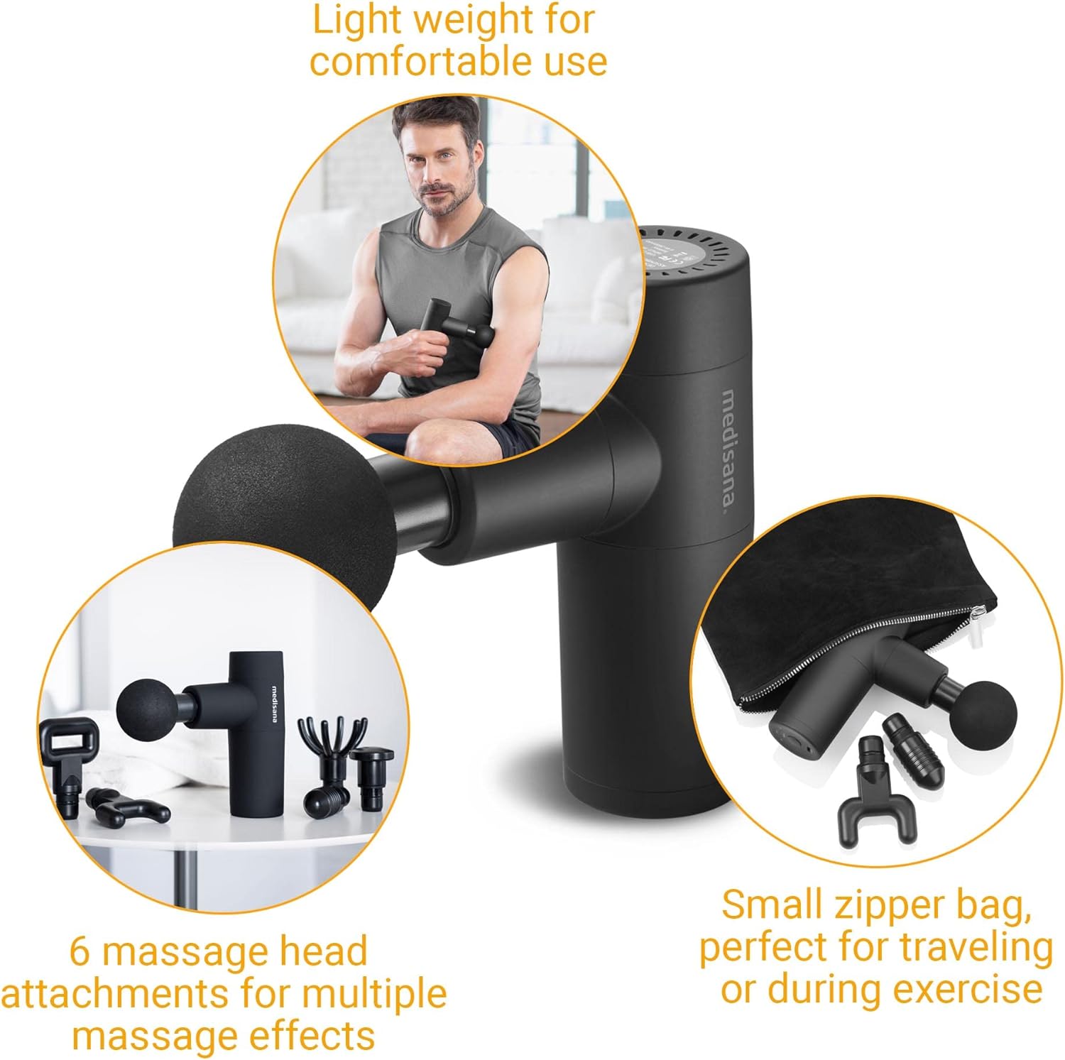 medisana MG 150 Gun Mini Massagepistole