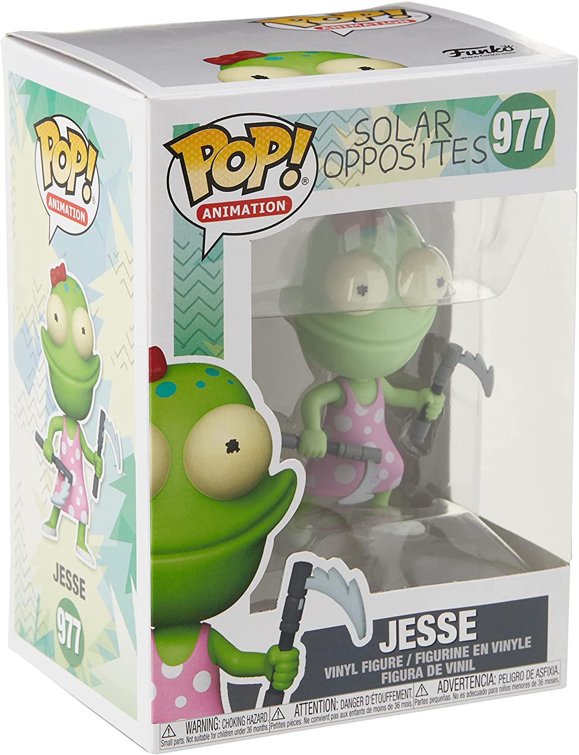 Funko POP! Animation: Solar Opposites - Jesse - Collectable Vinyl Figure - Gift Idea - Official Merchandise - Toys for Kids & Adults - TV Fans - Model Figure for Collectors and Display