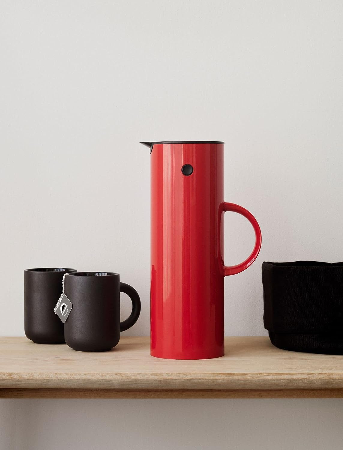 STELTON Isolierkanne EM77 rot 1,0 l