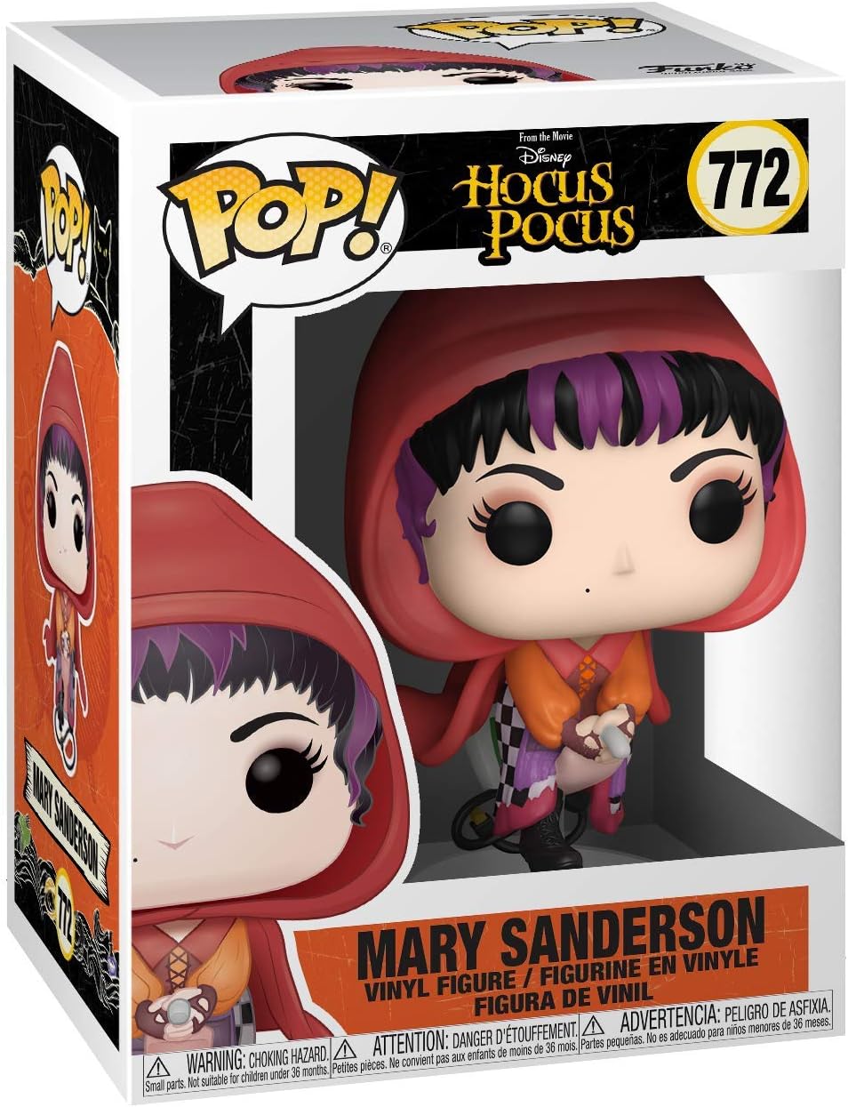 Funko POP! Disney: Hocus Pocus-Mary Sanderson Flying - Collectable Vinyl Figure - Gift Idea - Official Merchandise - Toys for Kids & Adults - Movies Fans - Model Figure for Collectors and Display Standard Multicolor