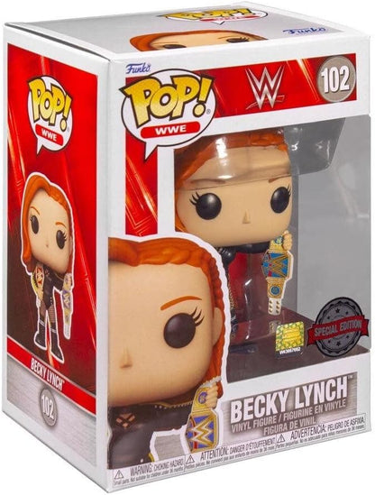 Funko Pop WWE Becky Lynch with Two Belts Exclusive